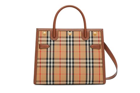 burberry belted tote|Burberry tote on succession.